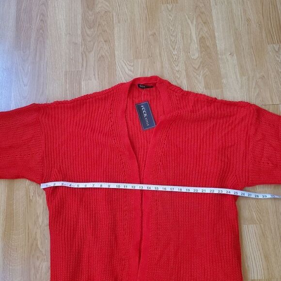 CCK Style Wool-Blend Open Cardigan sz Med - Picture 9 of 11